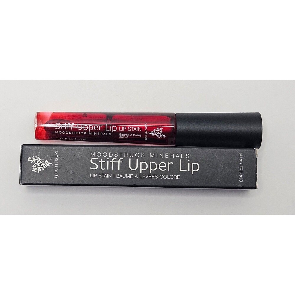 Younique Moodstruck Minerals Stiff Upper Lip, Lip Stain Sultry New in Box